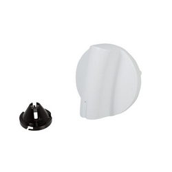 Program switch knob assembly for Bosch washing machine white