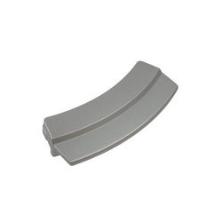 Ручка двери (люка) в сборе для стиральной машины Samsung серебристый