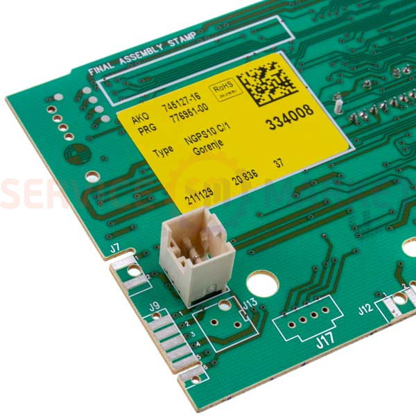 Control module for washing machine EK C/1 PS-10/A3-14-5/016 Gorenje