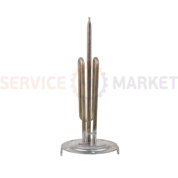 Heating element for boiler under anode 2000W (stainless steel) L=282mm flange 125mm, 1 tube under sensor, anode M5 Ariston