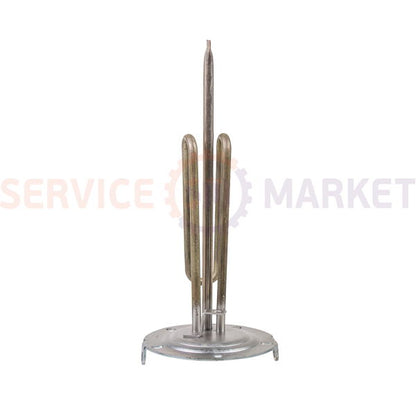 Heating element for boiler under anode 2000W (stainless steel) L=282mm flange 125mm, 1 tube under sensor, anode M5 Ariston