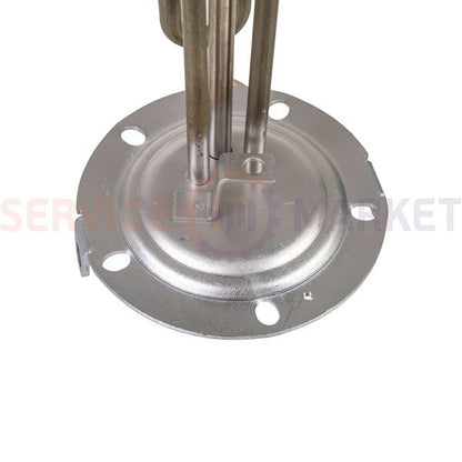 Heating element for boiler under anode 2000W (stainless steel) L=282mm flange 125mm, 1 tube under sensor, anode M5 Ariston