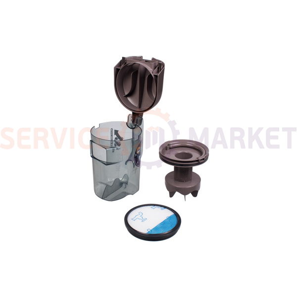 Dust container for Tefal vacuum cleaner RS-RT900593