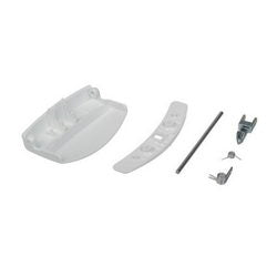 Door (hatch) handle assembly for Electrolux washing machine white