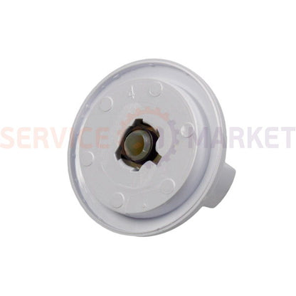 Burner control knob (2-zone) for electric stove Beko white