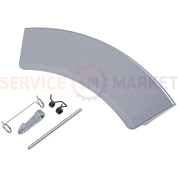 Ручка двери (люка) в сборе для стиральной машины AEG серый