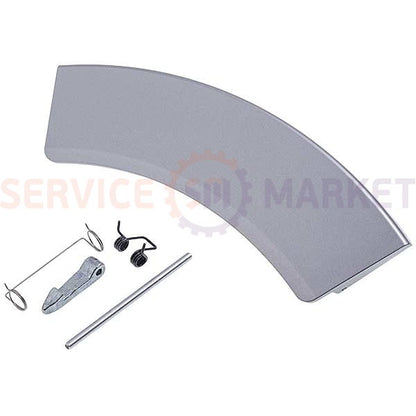 Ручка двери (люка) в сборе для стиральной машины AEG серый