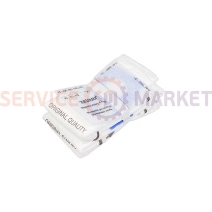 Set of microwave bags (8 pcs.) SAFBAG + motor filter (2 pcs.) ZVCA100B for vacuum cleaner Zelmer blue