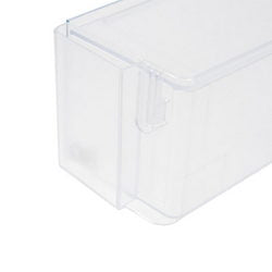 Door shelf (upper, 2 compartments) with lid for refrigerator 575x100mm Siemens