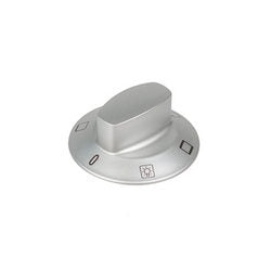 Ручка регулировки режимов духовки для плиты Gorenje серебристый