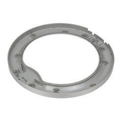 External hatch frame for Beko washing machine silver