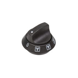 Ручка регулировки режимов духовки для плиты Siemens черный