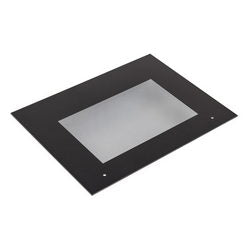 Door glass 595x450mm external for Indesit oven