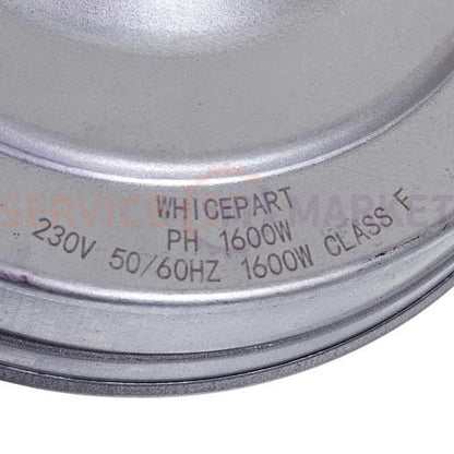 Vacuum cleaner motor D=130/84mm H=30/105mm 1600W Whicepart VC07W14Q