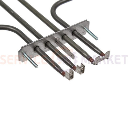 Upper heating element (grill) for oven 2700W (1000+1700W) 240V B=425mm L=355mm Electrolux