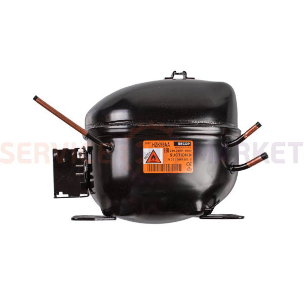 Compressor for refrigeration. HXK12AA R600a 202W (with starting relay) Electrolux