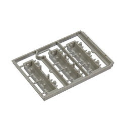 Control panel buttons for AEG microwave oven