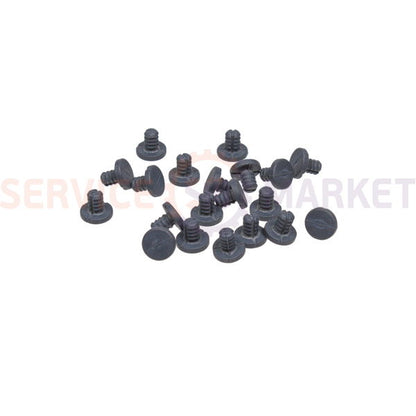 Резиновая прокладка (20 шт. D посад. места=3.5mm) решетки для плиты Electrolux