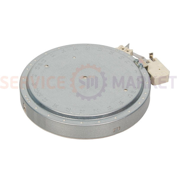 Burner for glass ceramics. on top D=180mm 1400W Ariston