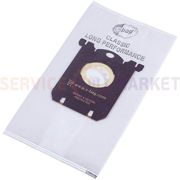 Set of microfiber bags (4 pcs) FC8021/03 S-BAG for Philips vacuum cleaner (without box)