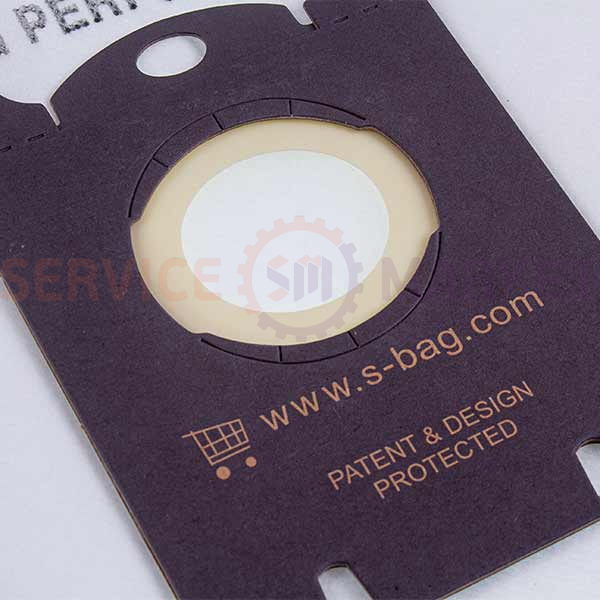 Set of microfiber bags (4 pcs) FC8021/03 S-BAG for Philips vacuum cleaner (without box)