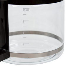 Flask + lid for coffee maker DeLonghi black