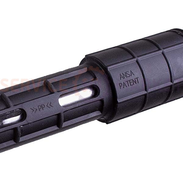 Tank shock absorber + dowel for washing. machines 80N L=180-265mm Hole=8/12mm ANSA Bosch