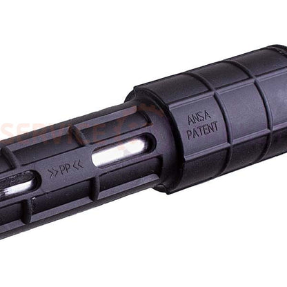 Tank shock absorber + dowel for washing. machines 80N L=180-265mm Hole=8/12mm ANSA Bosch