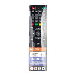 Universal remote control for SAT and DVB-T2 tuners Huayu RM-D1266+B