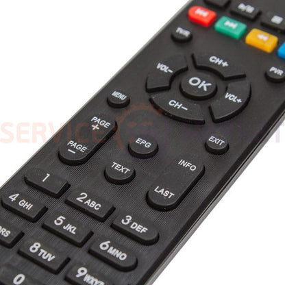 Remote control for DVB-T2 T62 World Vision