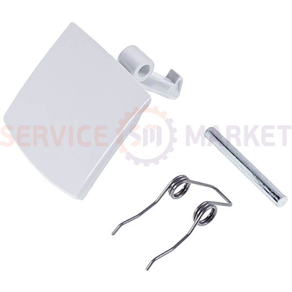 Ручка двери (люка) в сборе для стиральной машины Bosch белый