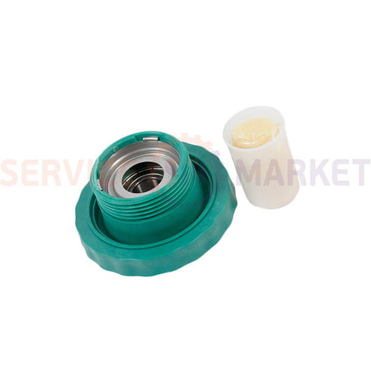 Блок подшипников PA6203C (резьба правая, со смазкой) для вертик. стир. машины Electrolux 