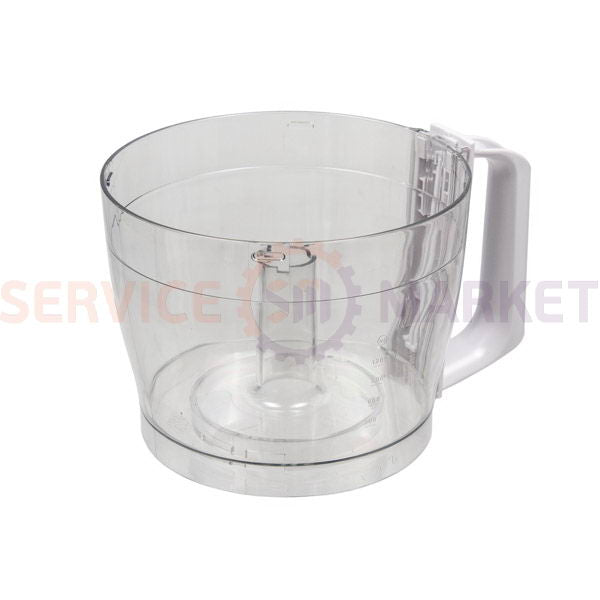 Main bowl 1200ml for kitchen combi SB800W Gorenje white handle