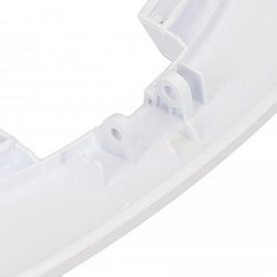 External hatch frame for Indesit washing machine white