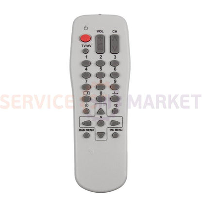 Пульт для телевизора EUR501380 Panasonic серый