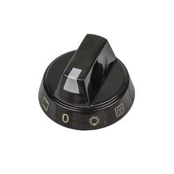 Ручка регулировки режимов духовки для плиты Hansa черный