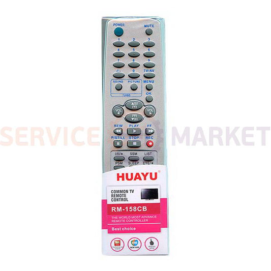 Remote control for TV RM-158CB (2 codes) universal HUAYU