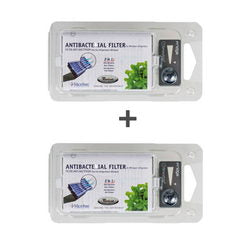 Antibacterial filters set (2 pcs) for Whirlpool refrigerators