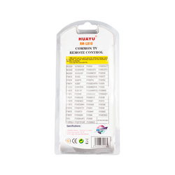 HUAYU TV RM-L810 (2 codes) universal Remote control