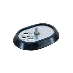 Фланец овальный с прокладкой для бойлера 115x85mm Ariston