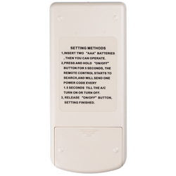 Huayu air conditioner KT-TC1096 Remote control universal