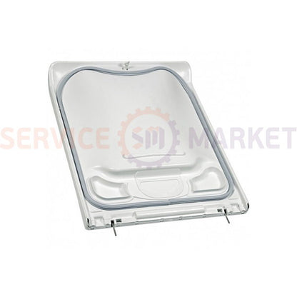 Loading hatch cover with seal for Electrolux vertical washing machine