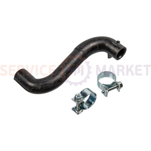 Патрубок соединит. дозатор-бак, основн. стирка с хомутами для верт.стир. машины Electrolux