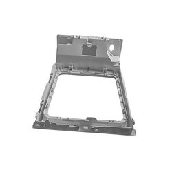 Верхняя рамка корпуса с распределителем воды (пласт.) для верт. стир. машины Whirlpool