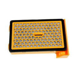 Outlet filter (foam rubber/micro) in a housing for a vacuum cleaner LG