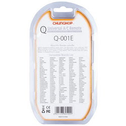 Chunghop air conditioner Q-001E Universal remote control