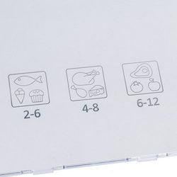 Freezer drawer panel (lower) 445x235mm Beko