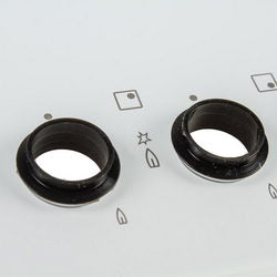 Glass ceramic hob for gas panel Electrolux