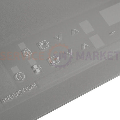 Glass (spare part) for induction hob Electrolux silver