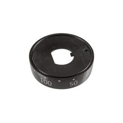 Limb (disk) of the knob for regulating the oven temperature for the Electrolux stove black